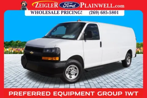 White 2022 Chevrolet Express 2500 Work Van for sale in Plainwell, MI