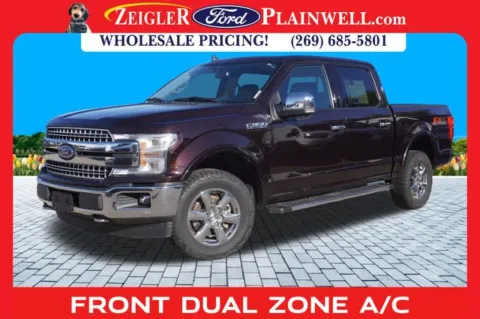 Red 2019 Ford F-150 Lariat for sale in Plainwell, MI