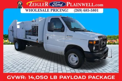White 2011 Ford E-450SD for sale in Plainwell, MI