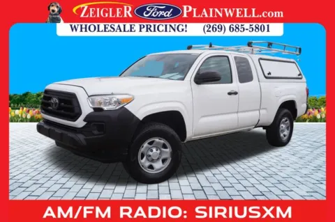 White 2021 Toyota Tacoma SR for sale in Plainwell, MI