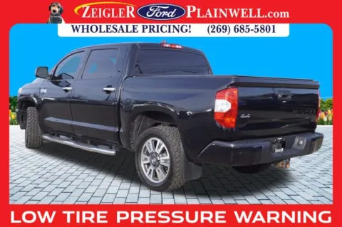 Another view of 2020 Toyota Tundra Platinum Crew Max Panoramic Moonroof for sale in Plainwell, MI at Zeigler Ford of Plainwell