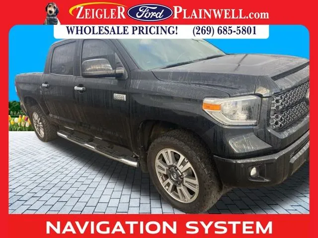 Black 2020 Toyota Tundra Platinum for sale in Plainwell, MI