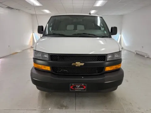 Photos of 2025 Chevrolet Express Passenger LS for sale in Baxley, GA at Woody Folsom Automotive, Chevrolet GMC