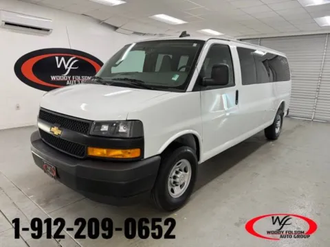 White 2025 Chevrolet Express Passenger LS for sale in Baxley, GA