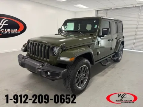 Green 2021 Jeep Wrangler Unlimited 80th Anniversary for sale in Baxley, GA