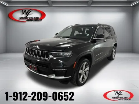 Black 2021 Jeep Grand Cherokee L Limited for sale in Baxley, GA