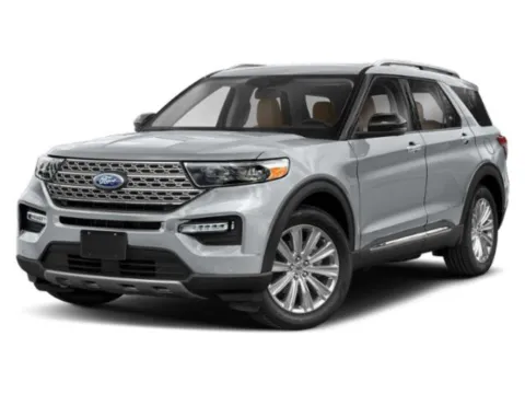 Silver 2022 Ford Explorer Limited for sale in Baxley, GA