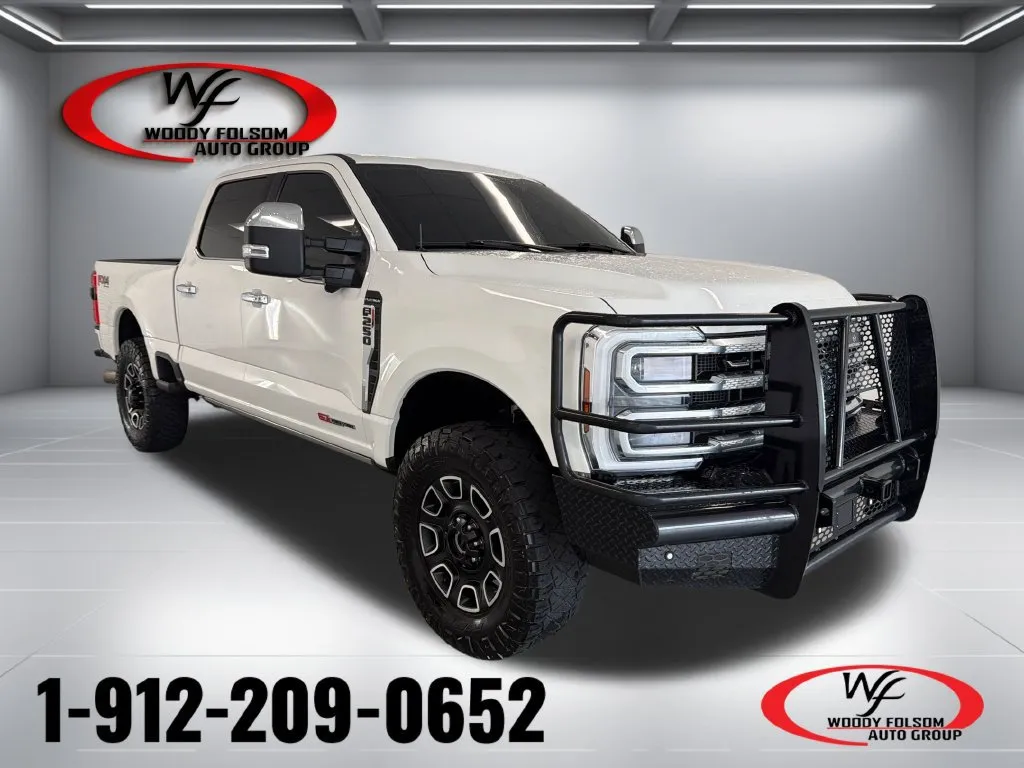 White 2024 Ford Super Duty F-250 SRW Platinum for sale in Baxley, GA