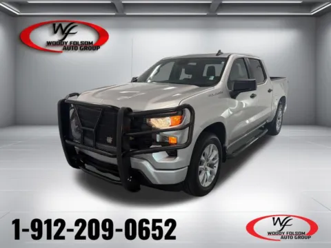 Silver 2022 Chevrolet Silverado 1500 Custom for sale in Baxley, GA
