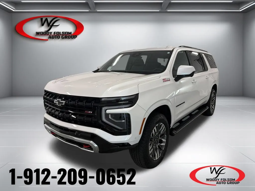 White 2025 Chevrolet Suburban Z71 for sale in Baxley, GA