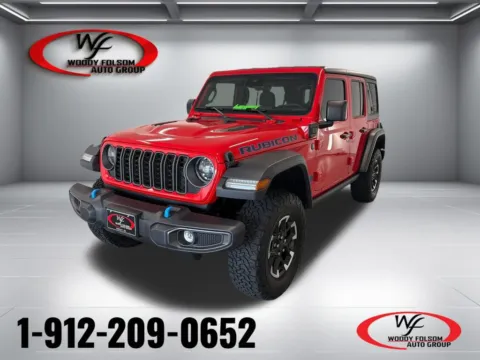Red 2025 Jeep Wrangler 4xe Rubicon for sale in Baxley, GA