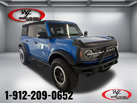 Blue 2023 Ford Bronco Badlands for sale in Baxley, GA
