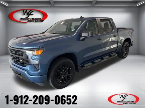 Blue 2024 Chevrolet Silverado 1500 Custom for sale in Baxley, GA