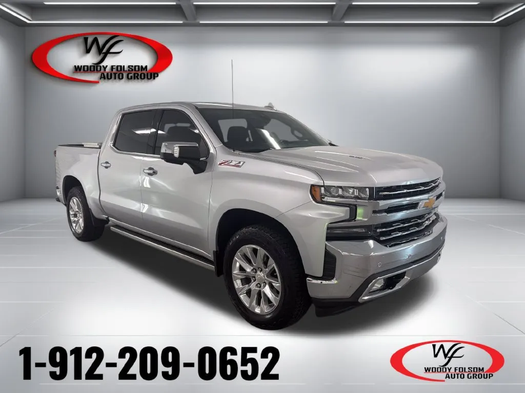 Silver 2021 Chevrolet Silverado 1500 LTZ for sale in Baxley, GA