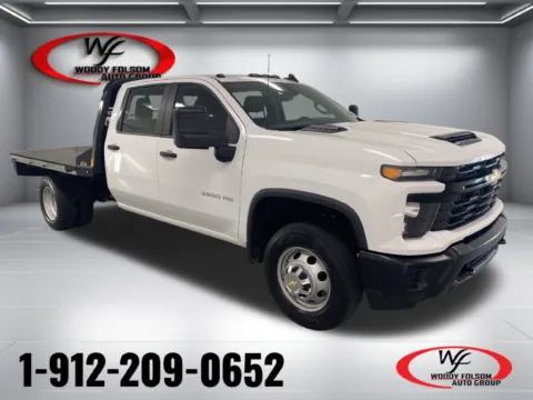 White 2025 Chevrolet Silverado 3500 HD CC Work Truck for sale in Baxley, GA