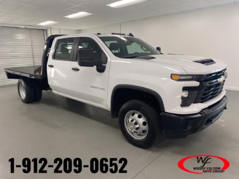 White 2025 Chevrolet Silverado 3500 HD CC Work Truck for sale in Baxley, GA