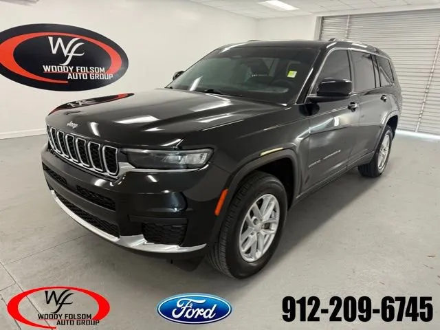 Black 2023 Jeep Grand Cherokee L Laredo for sale in Baxley, GA
