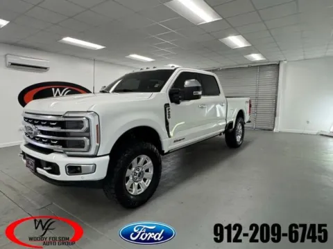 White 2024 Ford Super Duty F-250 SRW Platinum for sale in Baxley, GA