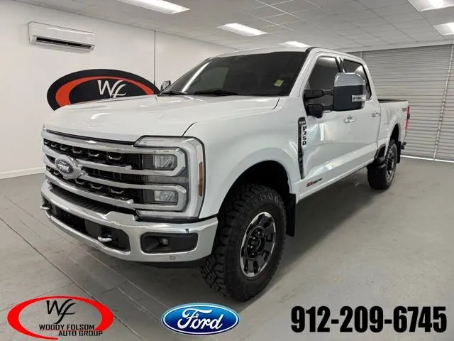 White 2024 Ford Super Duty F-350 SRW King Ranch for sale in Baxley, GA