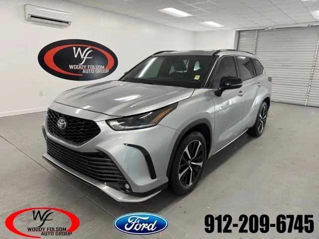 Silver 2022 Toyota Highlander XSE for sale in Baxley, GA