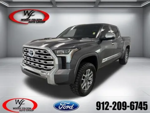 Gray 2024 Toyota Tundra 1794 Edition Hybrid for sale in Baxley, GA
