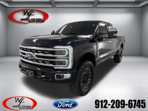 Blue 2024 Ford Super Duty F-250 SRW Platinum for sale in Baxley, GA