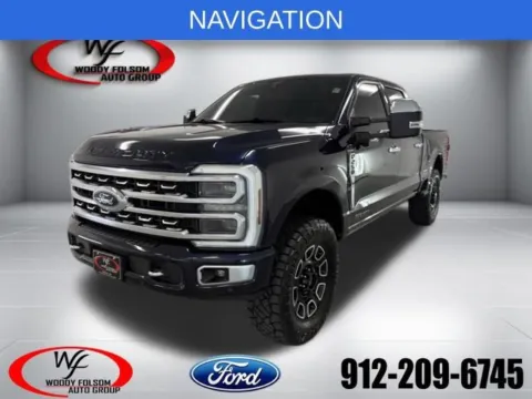 Blue 2024 Ford Super Duty F-250 SRW Platinum for sale in Baxley, GA