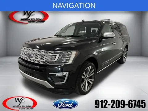 Black 2020 Ford Expedition Max Platinum for sale in Baxley, GA