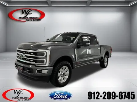 Gray 2024 Ford F-250SD Platinum for sale in Baxley, GA