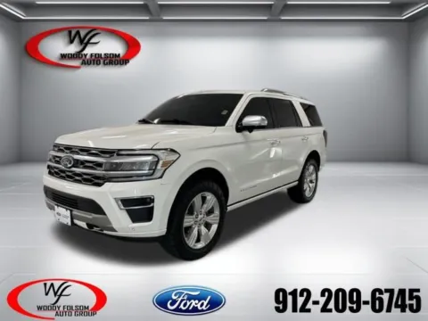 White 2023 Ford Expedition Platinum for sale in Baxley, GA