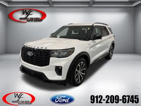 White 2025 Ford Explorer ST-Line for sale in Baxley, GA