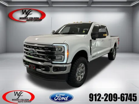 White 2023 Ford Super Duty F-250 SRW LARIAT for sale in Baxley, GA