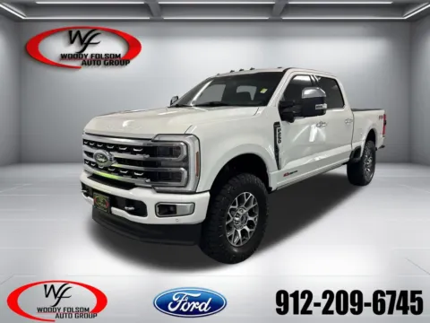 White 2024 Ford Super Duty F-250 SRW Platinum for sale in Baxley, GA