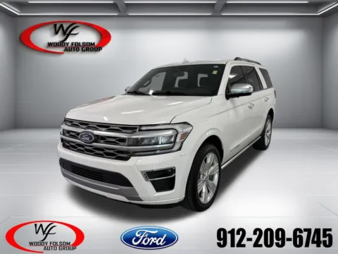 White 2024 Ford Expedition Platinum for sale in Baxley, GA