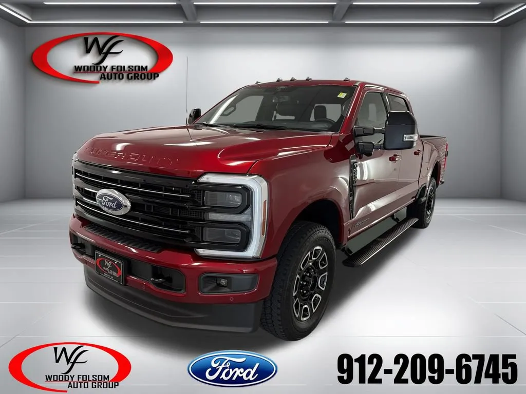 Red 2026 Ford Super Duty F-250 SRW Platinum for sale in Baxley, GA