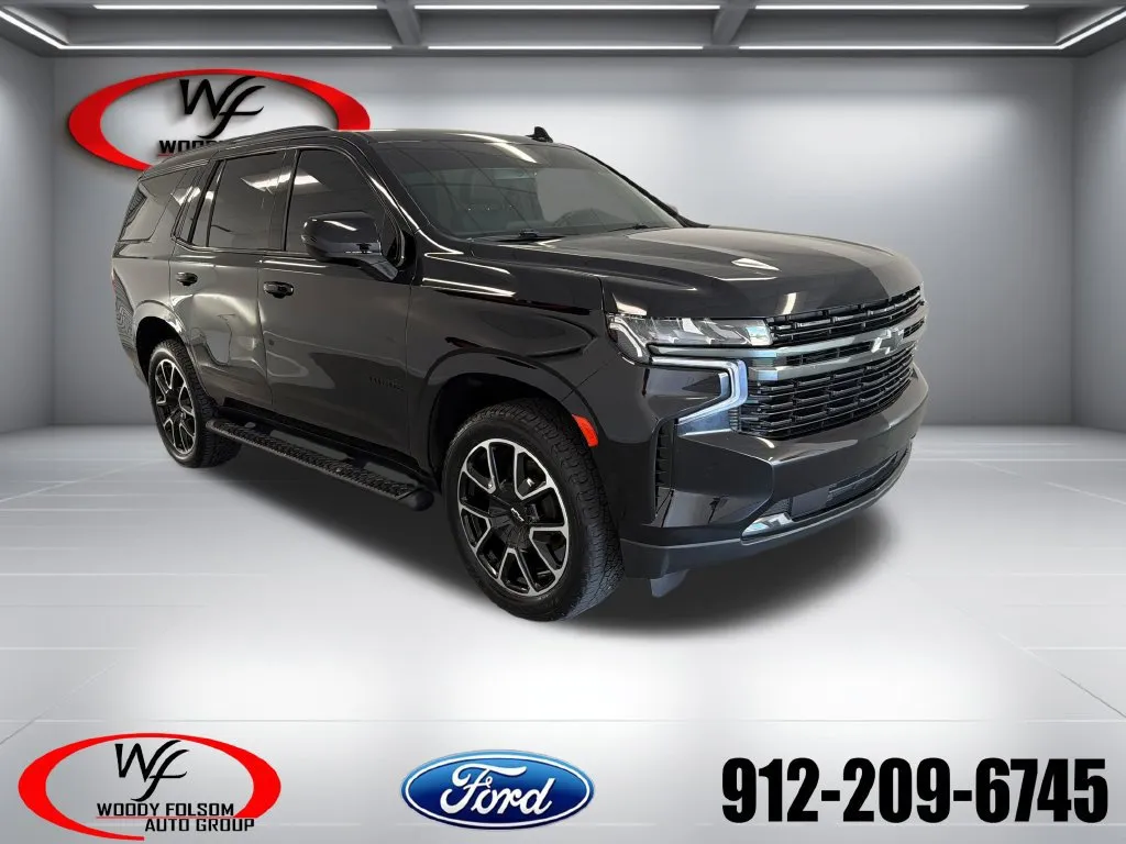 Black 2021 Chevrolet Tahoe RST for sale in Baxley, GA