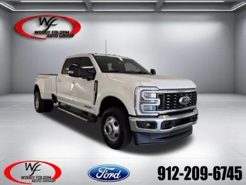 White 2024 Ford Super Duty F-350 DRW LARIAT for sale in Baxley, GA