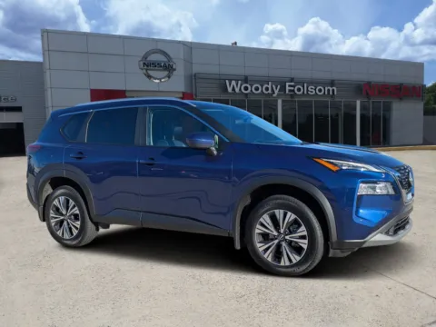 Blue 2023 Nissan Rogue SV for sale in Vidalia, GA