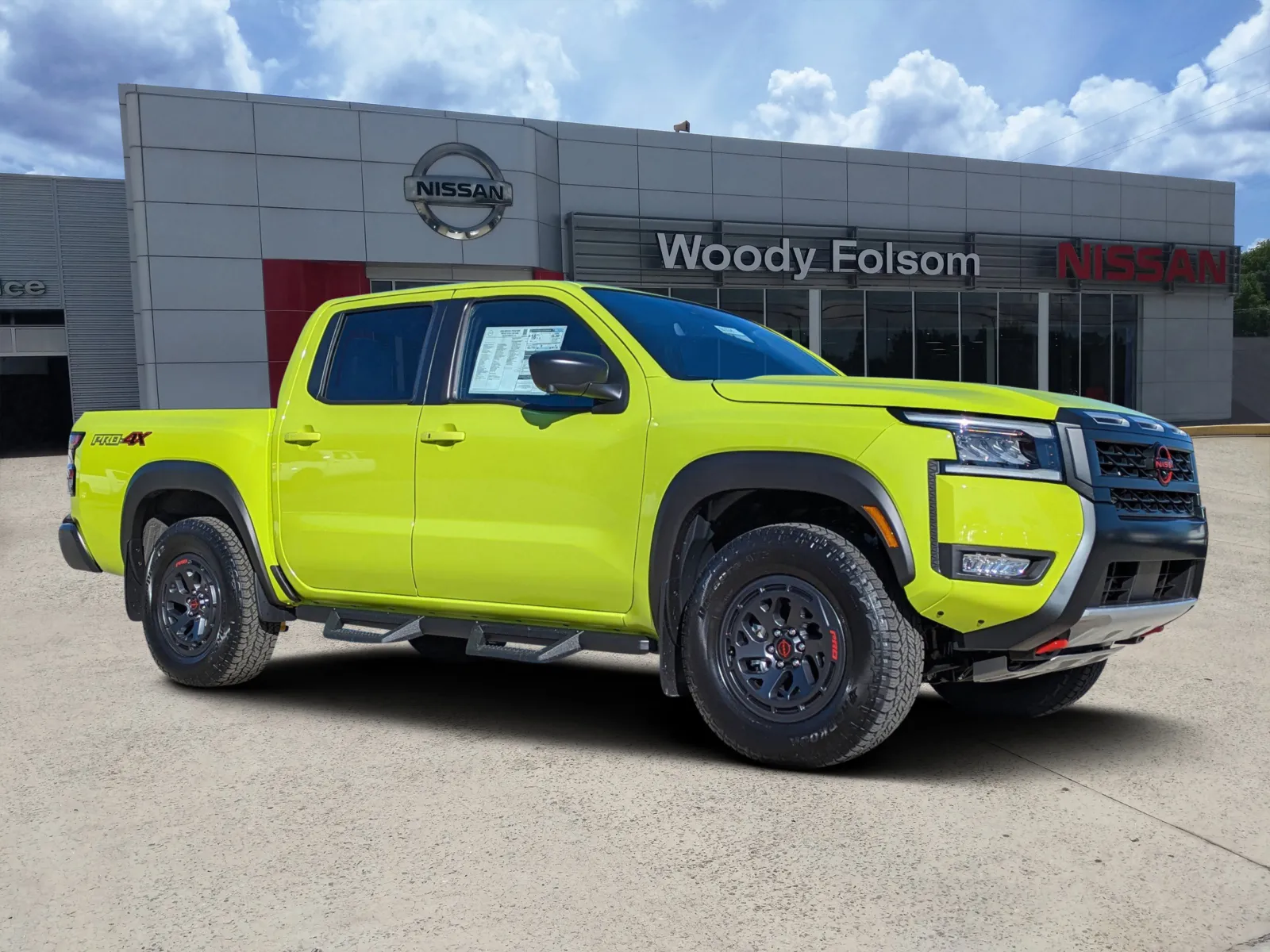 Yellow 2026 Nissan Frontier PRO-4X for sale in Vidalia, GA