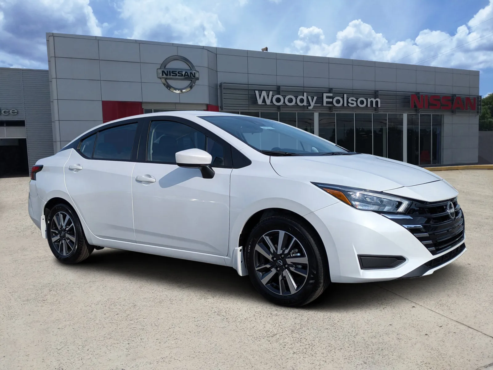 White 2025 Nissan Versa SV for sale in Vidalia, GA