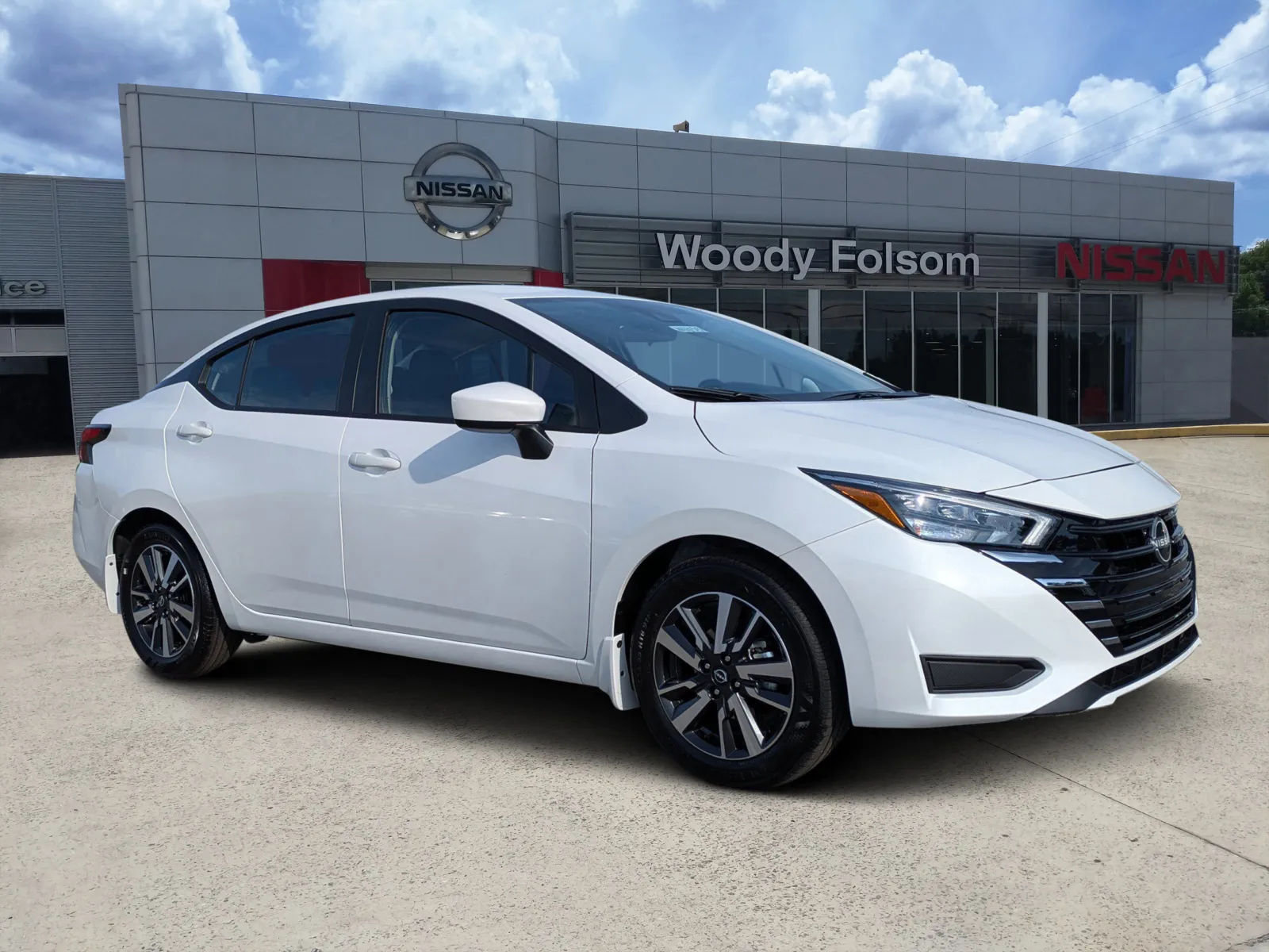 White 2025 Nissan Versa SV for sale in Vidalia, GA