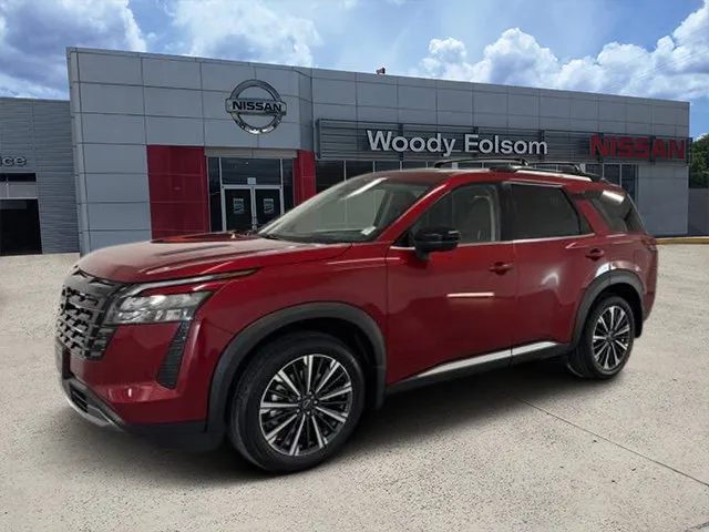 Red 2026 Nissan Pathfinder Platinum for sale in Vidalia, GA