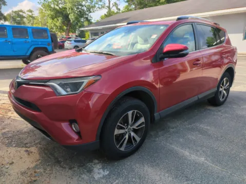 Red 2017 Toyota RAV4 XLE for sale in Vidalia, GA
