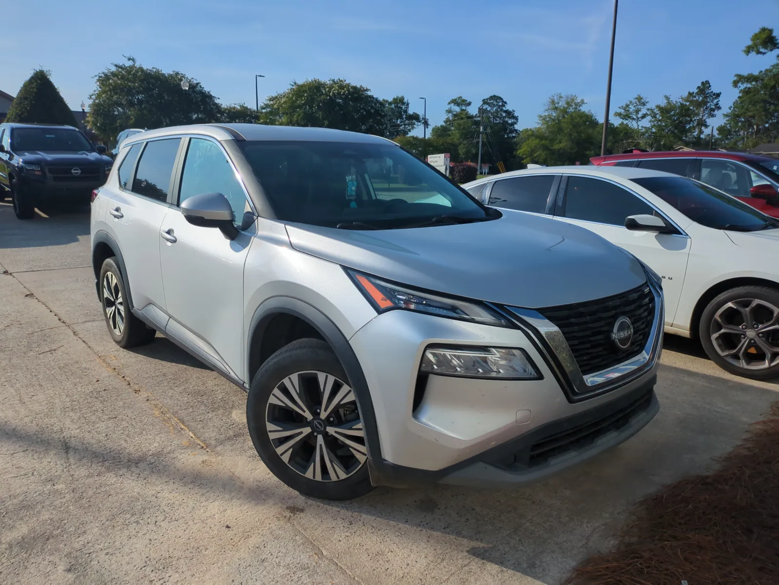 Silver 2023 Nissan Rogue SV for sale in Vidalia, GA
