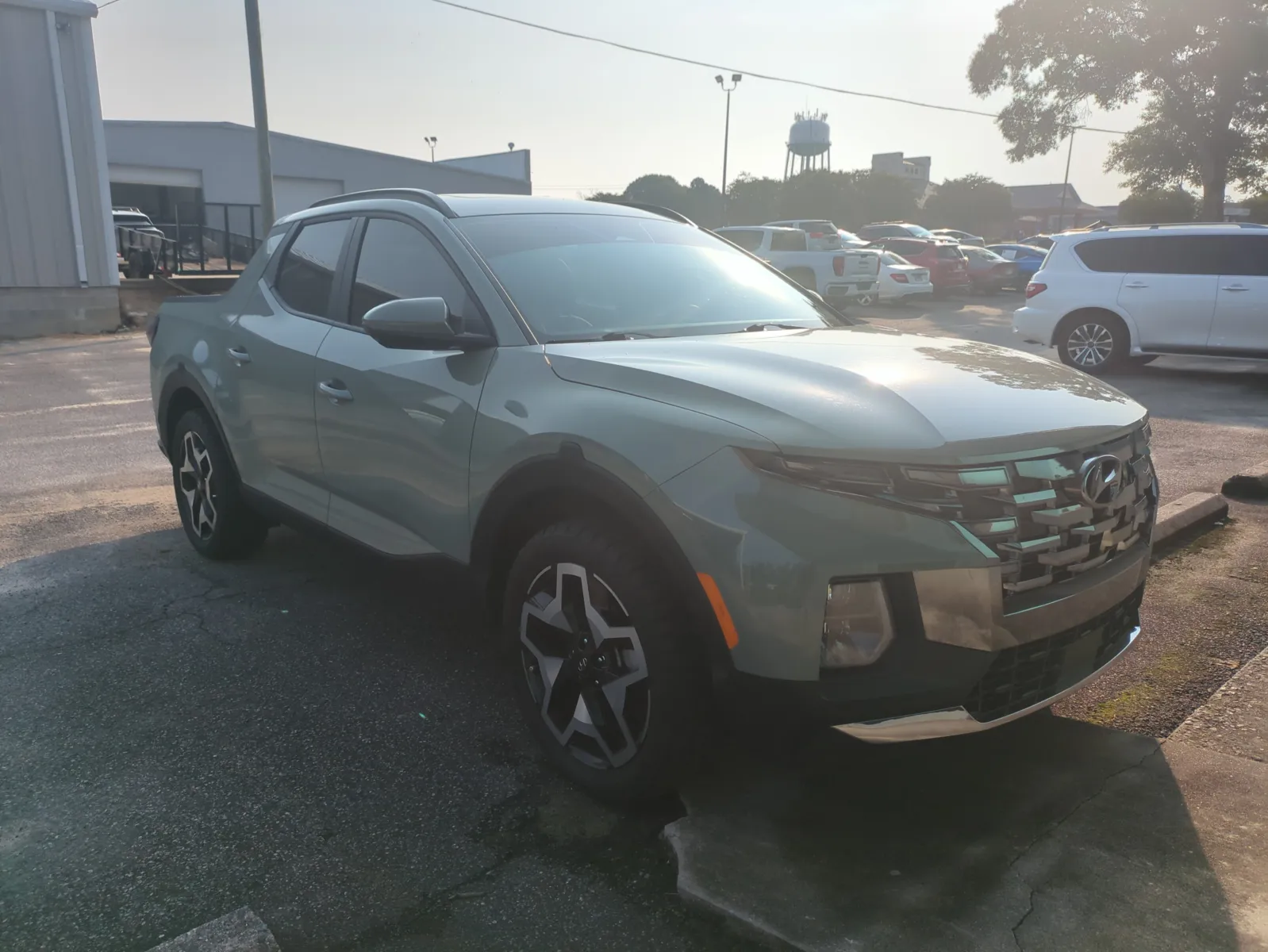 Gray 2024 Hyundai Santa Cruz Limited for sale in Vidalia, GA