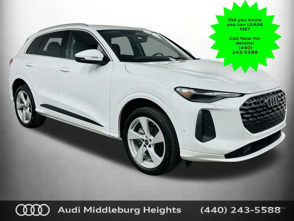 White 2025 Audi All-new Q5 2.0T Premium Plus for sale in Middleburg Heights, OH