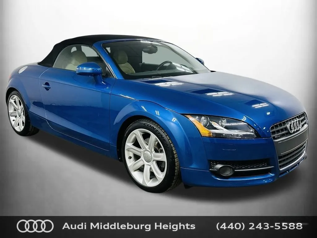 Blue 2009 Audi TT 2.0T Roadster Premium Plus for sale in Middleburg Heights, OH