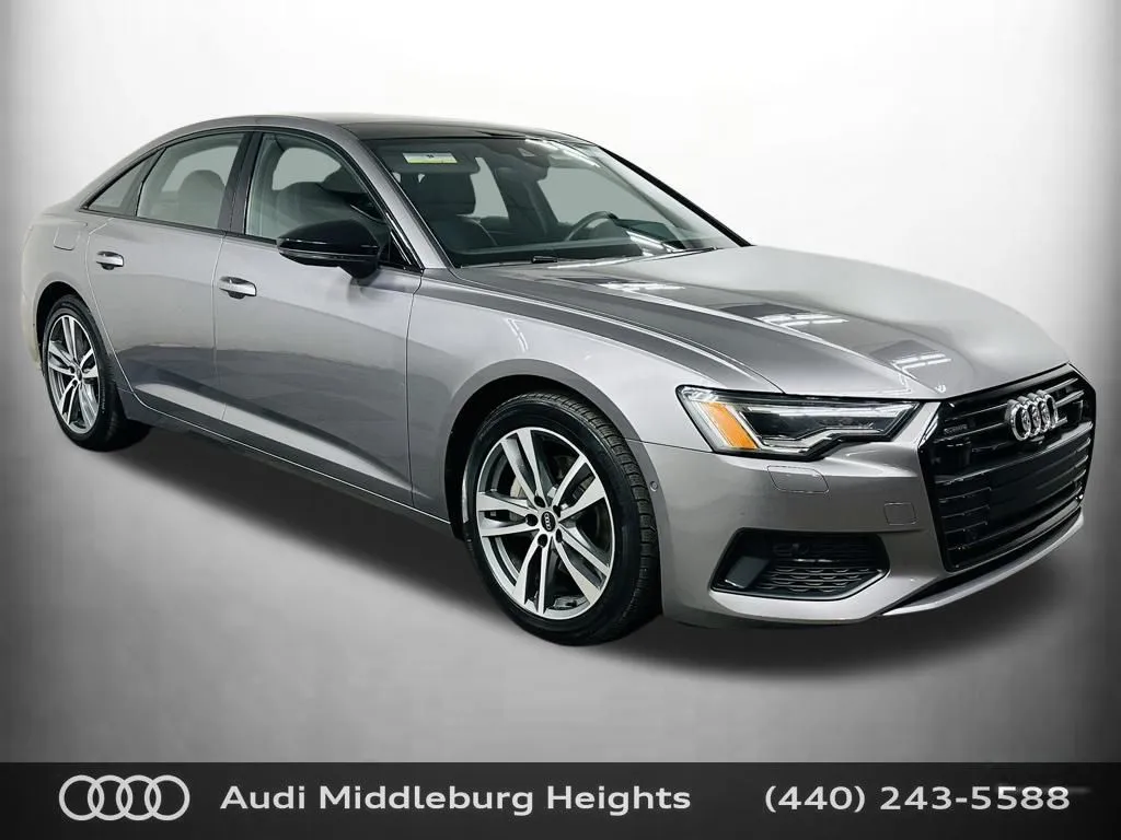 Gray 2021 Audi A6 45 Sport Premium Plus for sale in Middleburg Heights, OH