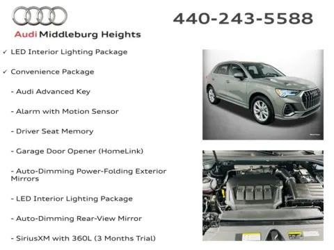 More photos of 2025 Audi Q3 Premium at Audi Middleburg Heights, OH