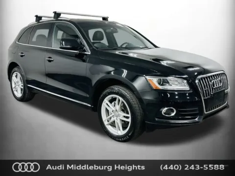 Black 2017 Audi Q5 2.0T Premium Plus for sale in Middleburg Heights, OH